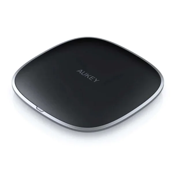 Aukey USB-C Input 10W Wireless Fast Charger, Black - LC-C6 BK